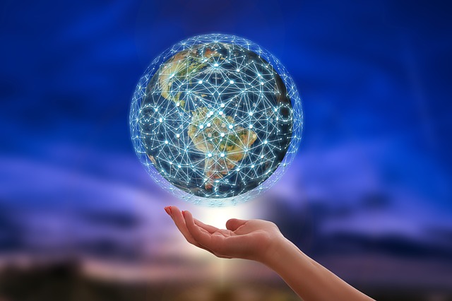 Digitalisierung in der Hand